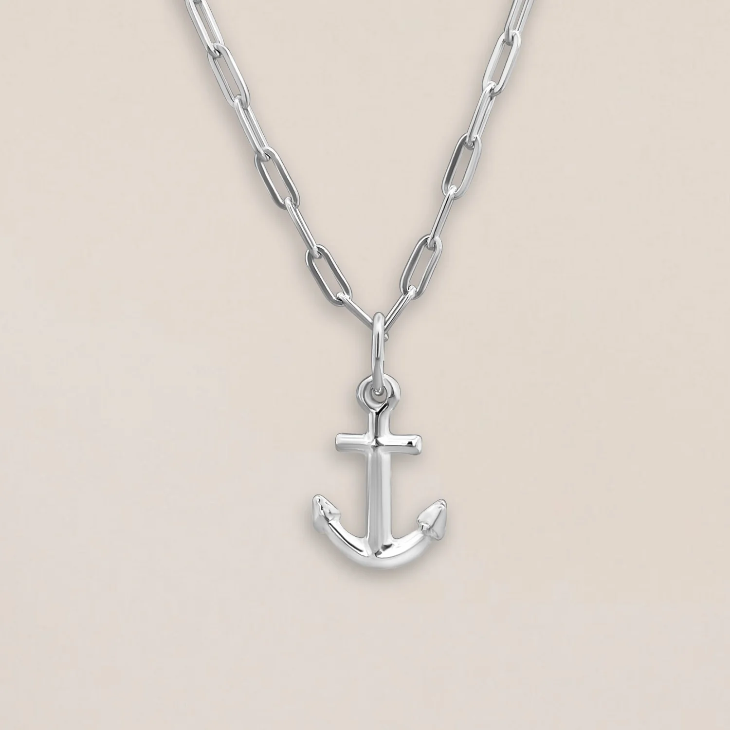 Silver Anchor Charm - Image 3