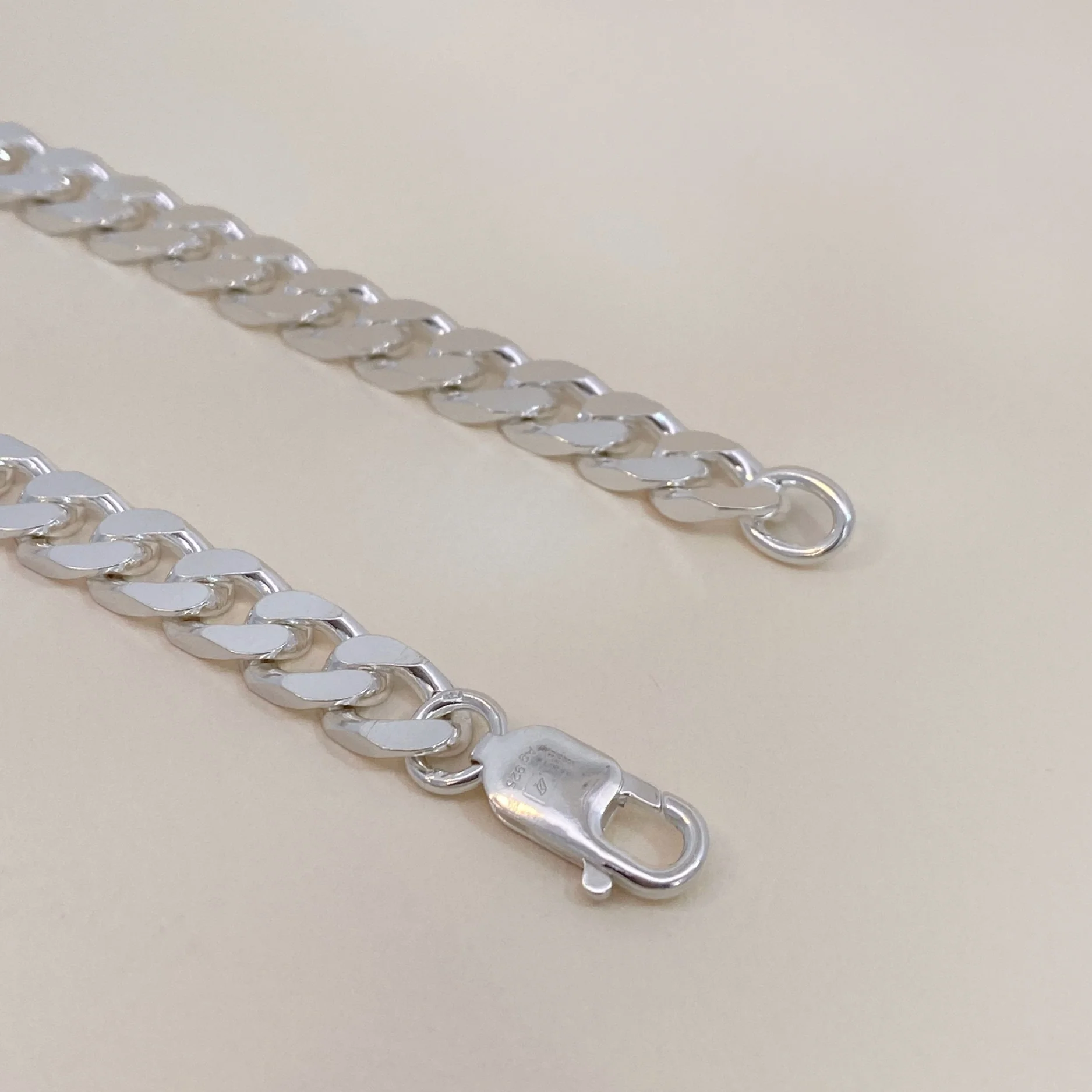 Chunky Gourmet Necklace Silver - Image 6