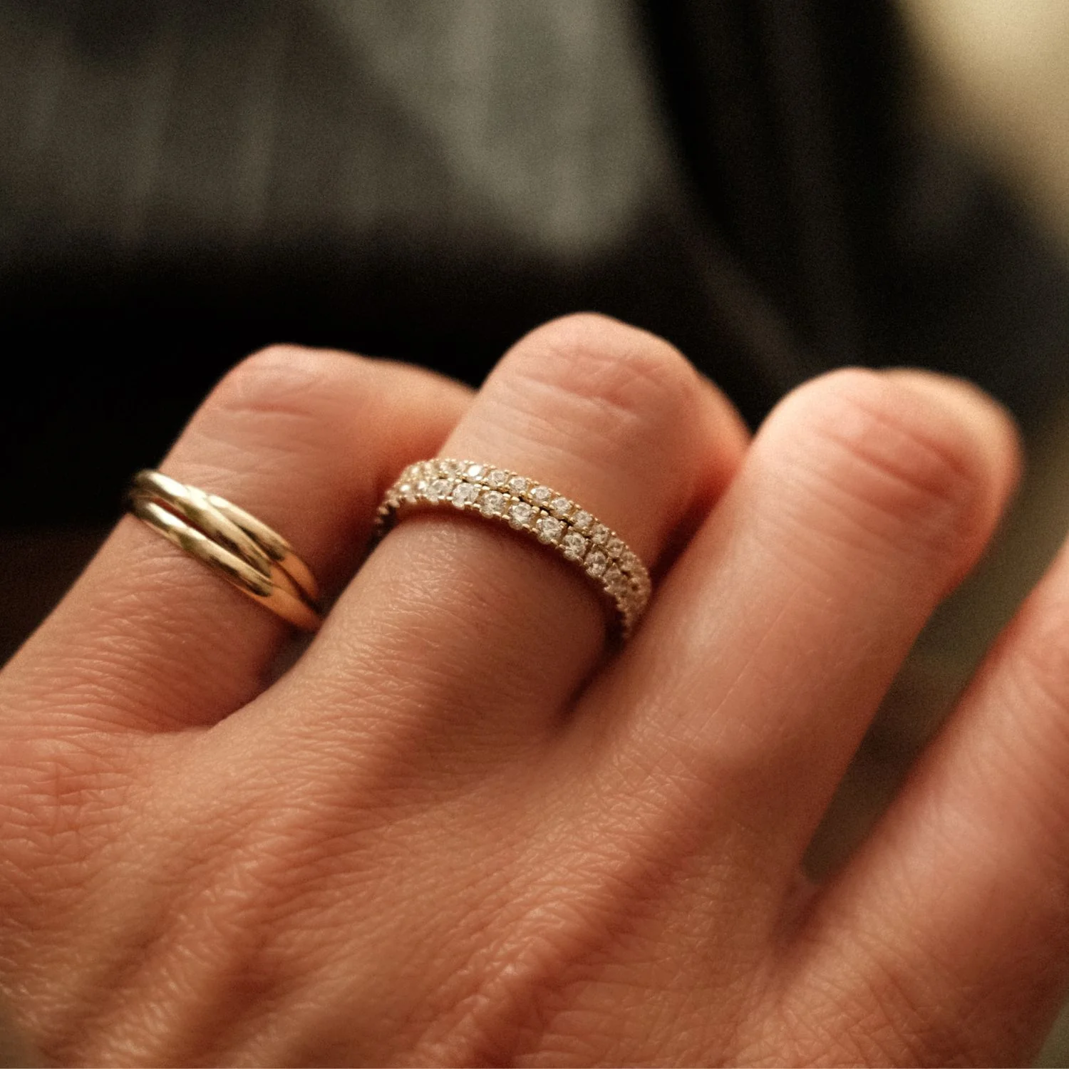 Delicate Eternity Ring - Image 4