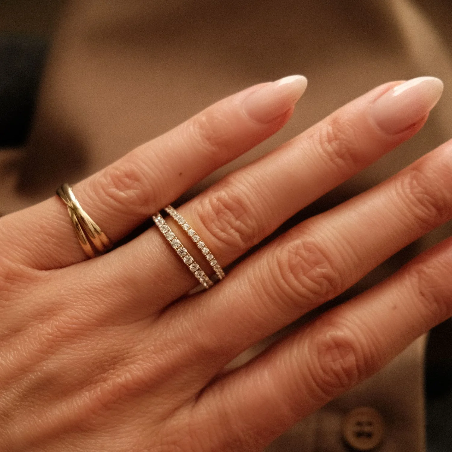 Delicate Eternity Ring - Image 5