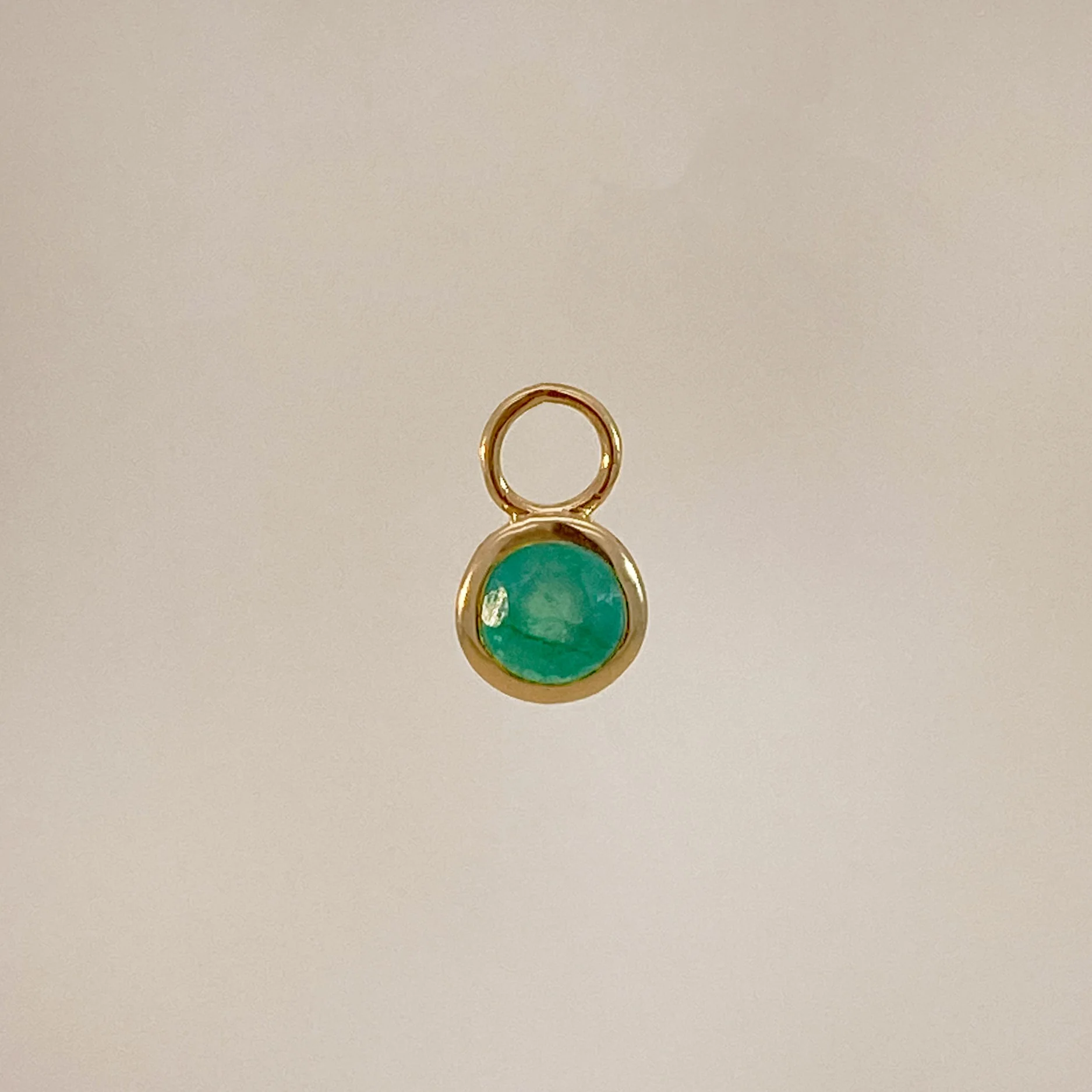 Emerald Earring Charm