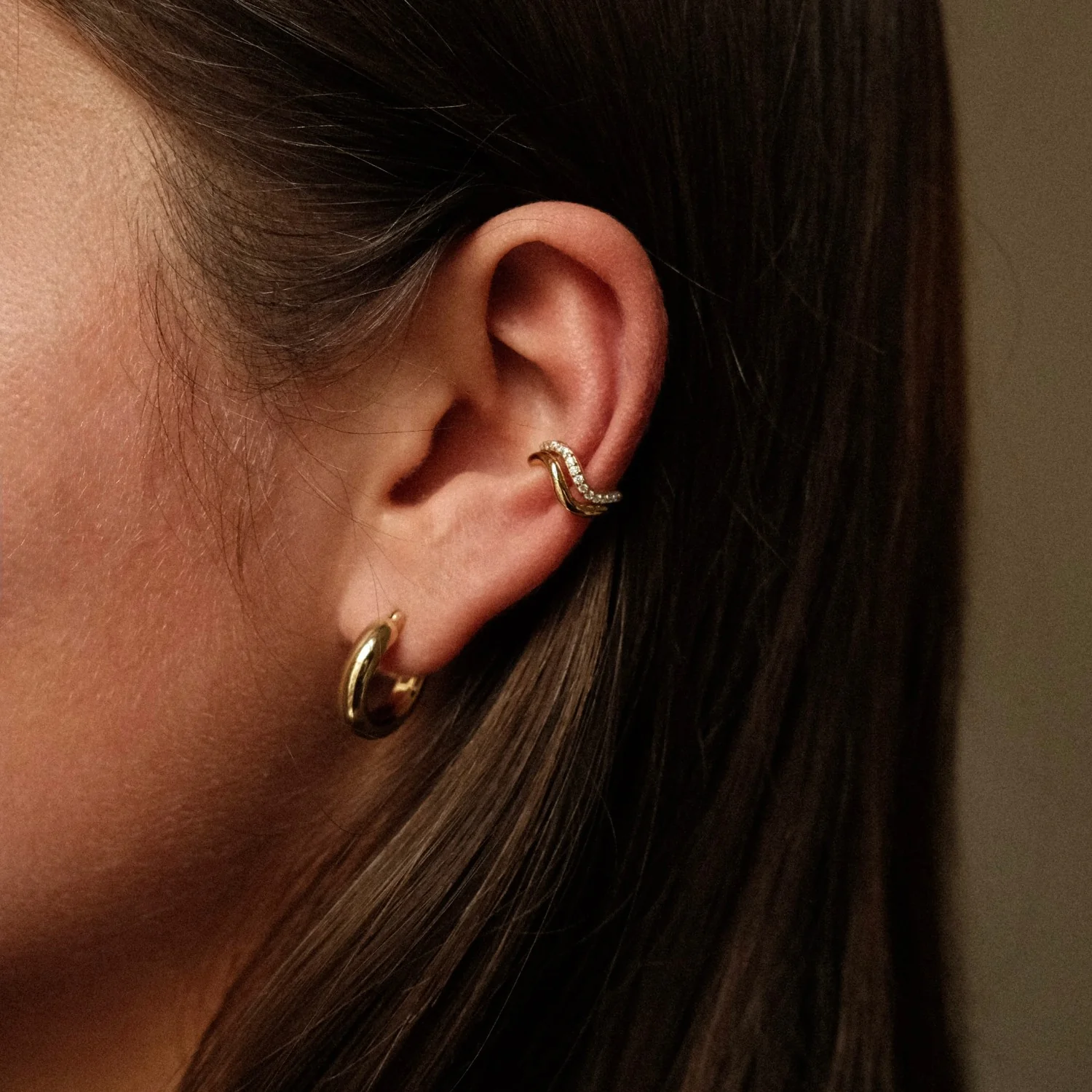 Wavy Spark Ear Cuff - Image 3